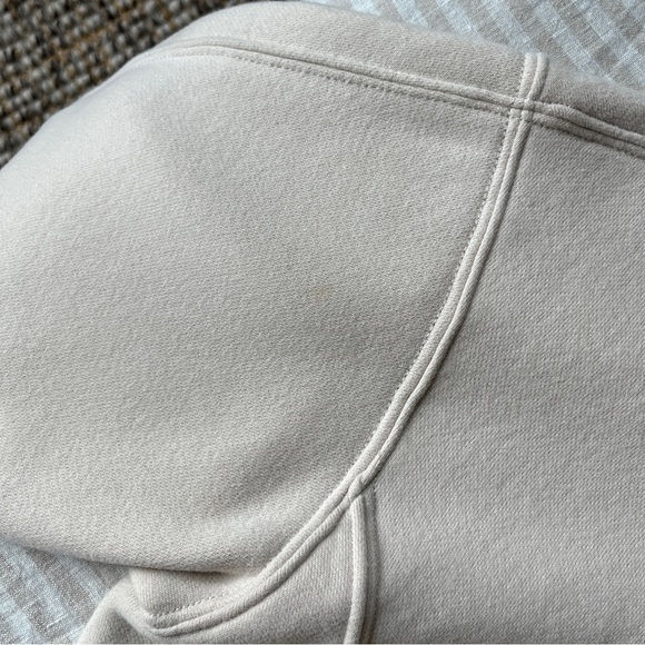 Abercrombie Essential Mini Sunday Hoodie in Beige - Picture 5 of 5